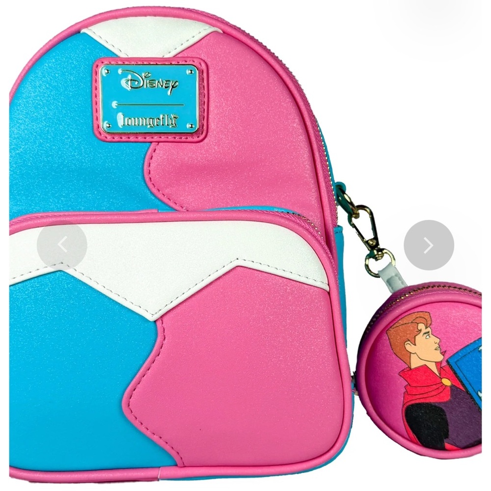 Loungefly Make it Pink Make it Blue Sleeping Beauty Convertible Exclusive Mini